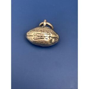 Football Sterling Silver Jewelry Charm #sport #super bowl #football #team sports
